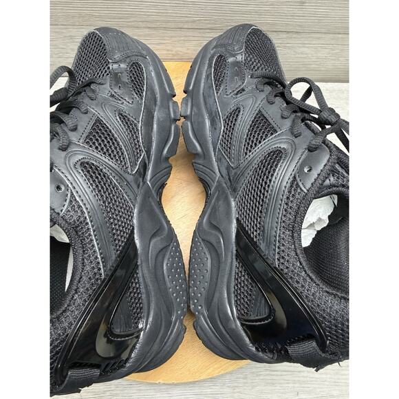 APEX X520 Black Comfort Work Casual Shoes Size 8 WIDE main image 5